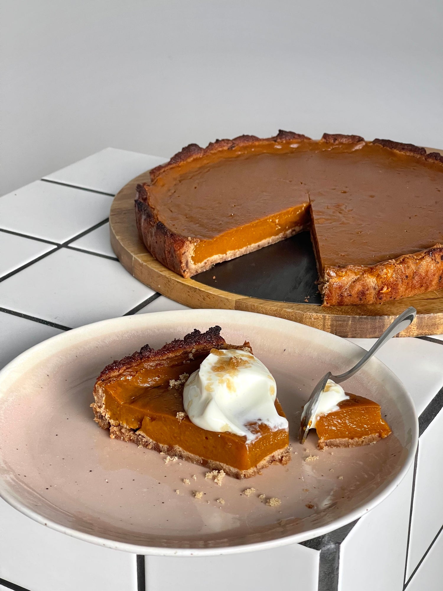 Vegan & Gluten Free Pumpkin Pie