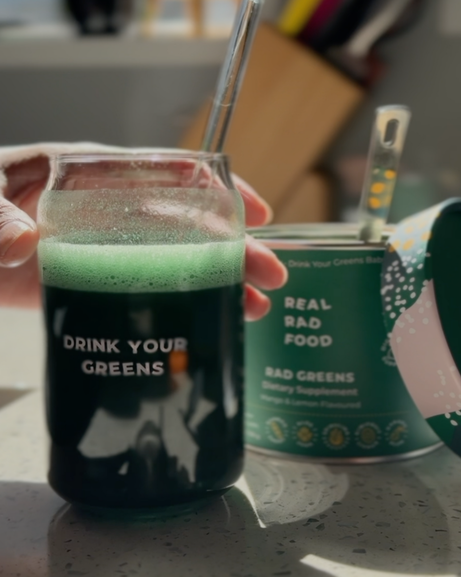 I Drank Rad Greens Every Day for 30 Days: Here's What Changed