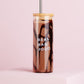 creamy chocolate vegan protein powder drink